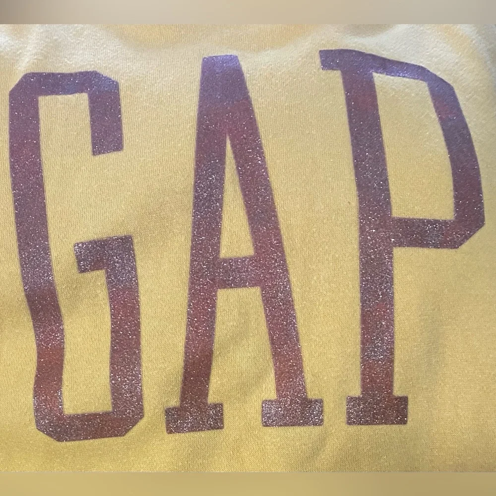 Baby Gap Size 5-7 Kids Girls Pink and Yellow Long Sleeve Sweater Sweatshirts